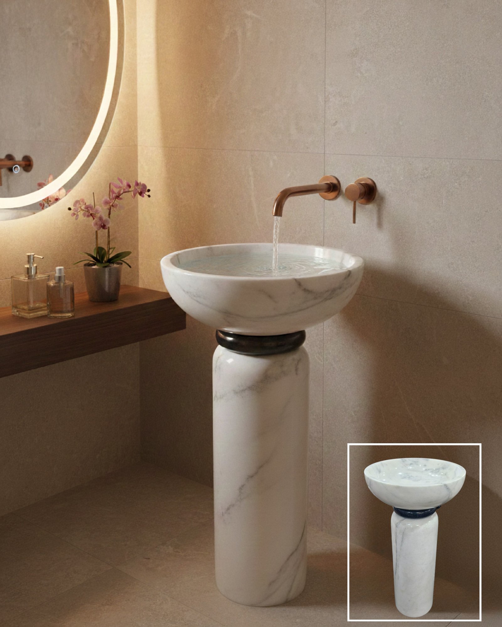 Marble Wash Basin